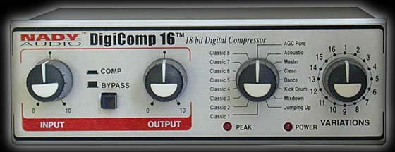 Nady DigiComp 16 digital processor, effector, compressor w/ sound effects